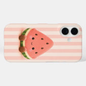 かわいいスイカのスマホケース Case-Mate iPhoneケース (裏面 (横))
