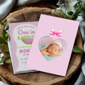 かわいいスイカのテーマの誕生日 招待状