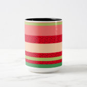 かわいいスイカのフルーツキッチン ツートーンマグカップ (中央)