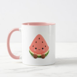 かわいいスイカのマグカップ マグカップ