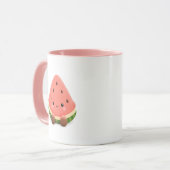 かわいいスイカのマグカップ マグカップ (正面左)