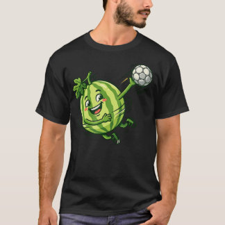 かわいいスイカサッカー選手ナンバー7 Tシャツ