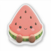 かわいいスイカステッカー シール (正面)