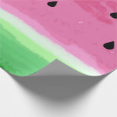 かわいいスイカデザイン ラッピングペーパー (角)