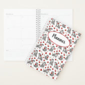 かわいいスイカパーソナライズされた付き プランナー手帳 (ディスプレー)