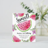 かわいいスイカフローラ誕生日パーティー予算 (スタンド正面)