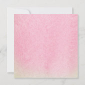 かわいいスイカ夏の赤ちゃんシャワー 招待状 (裏面)