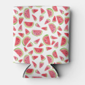 かわいいスイカ缶クーラー – 自分の文字を追加 缶クーラー (正面)