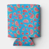 かわいいスイカ缶クーラー – 自分の文字を追加 缶クーラー (裏面)