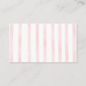 かわいいスイカ赤ちゃんシャワーおむつラッフルチケット エンクロージャーカード (裏面)