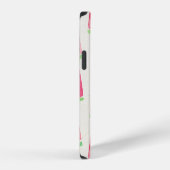 かわいいスイカ:なめらかな水彩模様 iPhoneケース (右側面)