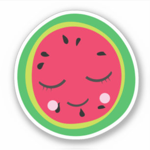 かわいいスイカ シール