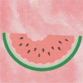 かわいいスイカ シール (正面)