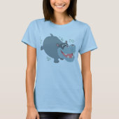 かわいいスイミングカートカバTシャツ Tシャツ (正面)