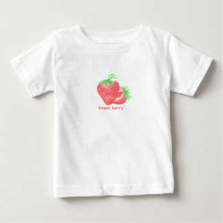 かわいいスイートベリーTシャツ ベビーTシャツ