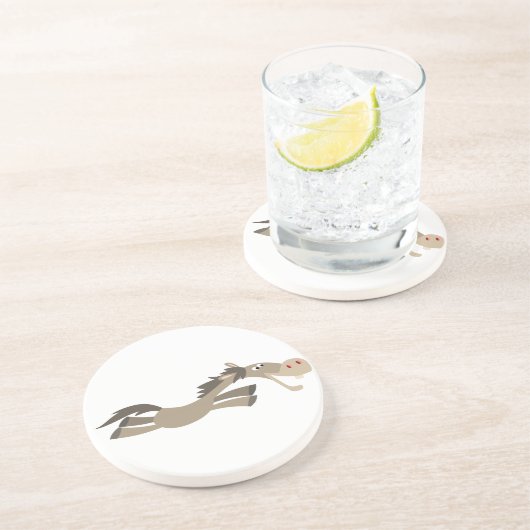 かわいいスウィフトの馬のコースター コースター (側面)