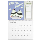 かわいいスウィートトリートカレンダー2025 -ゴール* カレンダー (1月 2026)