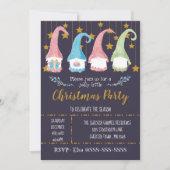 かわいいスウェーデン格言クリスマスパーティの招待状 招待状 (正面)