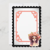 かわいいスカルシュガー サンキューカード (裏面)