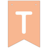 かわいいスカルパステルハロウィーントリックまたはトリート バンティングフラッグ (第2の旗)