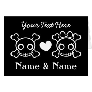 かわいいスカルパートナー