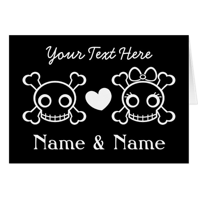 かわいいスカルパートナー (正面横)