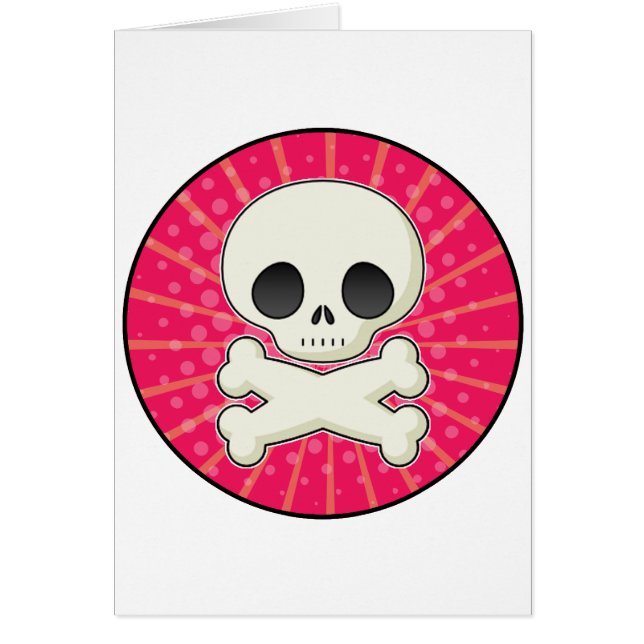 かわいいスカル (正面)