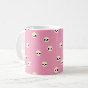 かわいいスカル コーヒーマグカップ