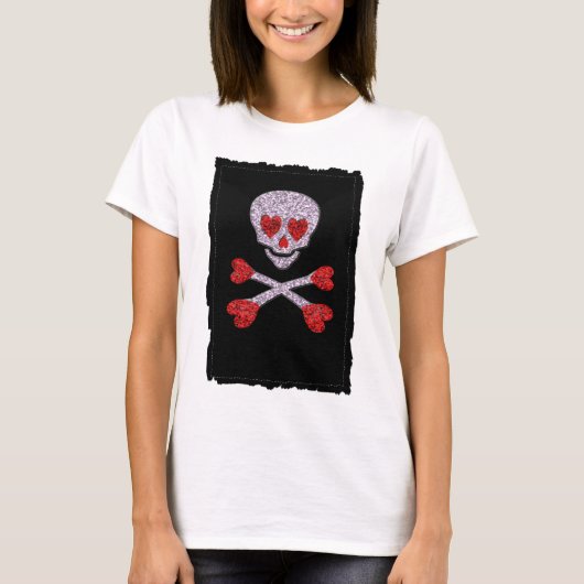 かわいいスカル Tシャツ (正面)