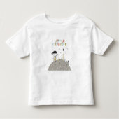 かわいいスカンジナビアのリトルエクスプローラー トドラーTシャツ (正面)