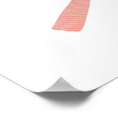 かわいいスカンジナビアの鳥の芸術 ポスター (角)