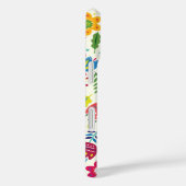 かわいいスカンジナビアフローラのパーソナライズされた民名 Case-Mate iPhoneケース (裏面 / 右)