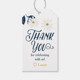 かわいいスカンディナヴィアのデイジー感謝祭タグ ギフトタグ