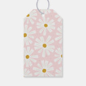 かわいいスカンディナヴィアのデイジー感謝祭タグ ギフトタグ (裏面)