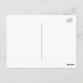 かわいいスキーハッピーウェザー2025カレンダー ポストカード (裏面)