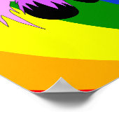 かわいいスクラッフィー・ユニコーン・ポスター ポスター (角)