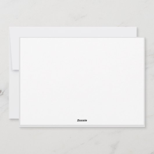 かわいいスクーター メリークリスマス シーズンカード (裏面)