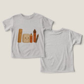 かわいいスクールツール – 透明 (デザイン正面&裏面)