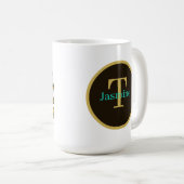 かわいいスクールバスドライバーの名前 コーヒーマグカップ (正面右)