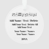 かわいいスクールバス オーナメント (裏面)