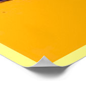 かわいいスクールバス ポスター (角)