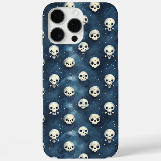 かわいいスケルトンのiPhone16 Proケース Case-Mate iPhoneケース (裏面)