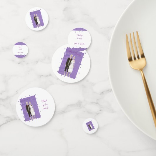 かわいいスケルトンをテーマにしたハロウィン結婚の紙吹雪 コンフェッティ (グループ)