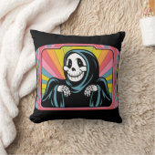 かわいいスケルトン（笑） クッション (ブランケット)