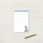 かわいいスケーター猫ポストイットノート ポストイット (デスク上)