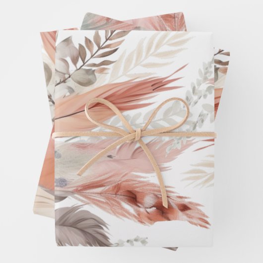 かわいいススキ ラッピングペーパーシート (インサイチュ)