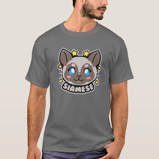 かわいいスタイルシャメネコ Tシャツ (正面)