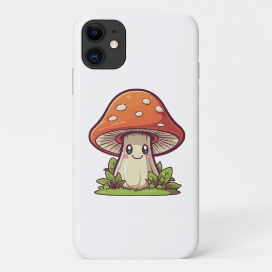 かわいいスタイル、キノコ狩り Case-Mate iPhoneケース (裏面)