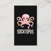 かわいいスタコキュートクラーケンシー動物愛好家 名刺 (正面)