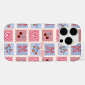 かわいいスタンプ ハート リボン チェリー Case-Mate iPhoneケース (裏面 (横))